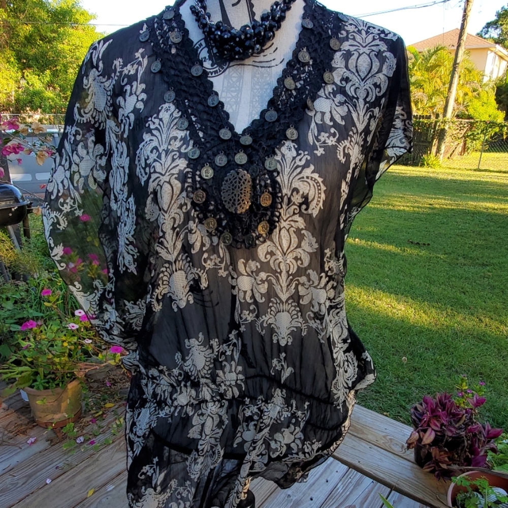 Blue Island Beach Coverup